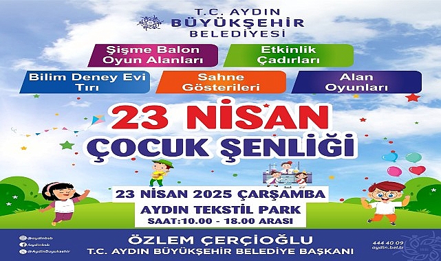 Başkan Çerçioğlu’ndan Çocuklara 23 Nisan Hediyesi- Kamu Çalışanı
