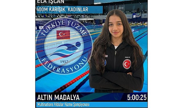 Gölcüklü Milli Sporcu Ela İşcan’dan Büyük Başarı- Kamu Çalışanı