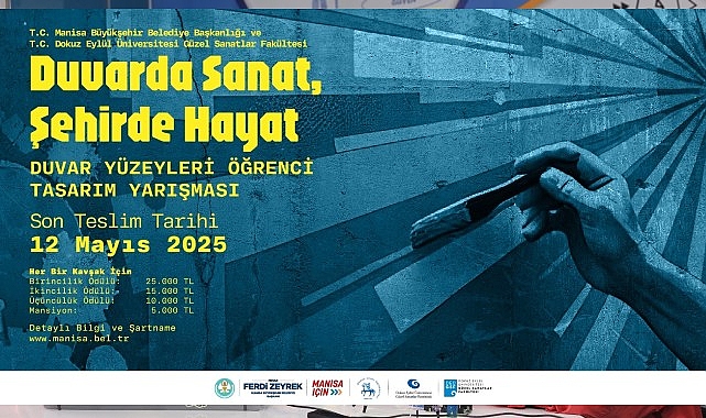 Manisa’nın Duvarları Genç Sanatçılarla Şekillenecek- Kamu Çalışanı