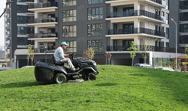 Nilüfer’in parklarında bahar temizliği- Kamu Çalışanı