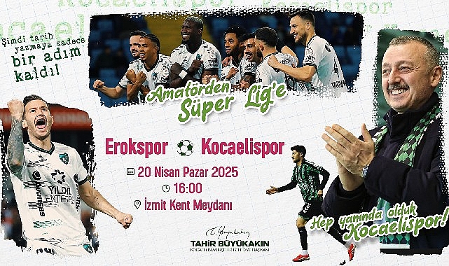 Şampiyonluk aşkına İzmit Kent Meydanı’na- Kamu Çalışanı