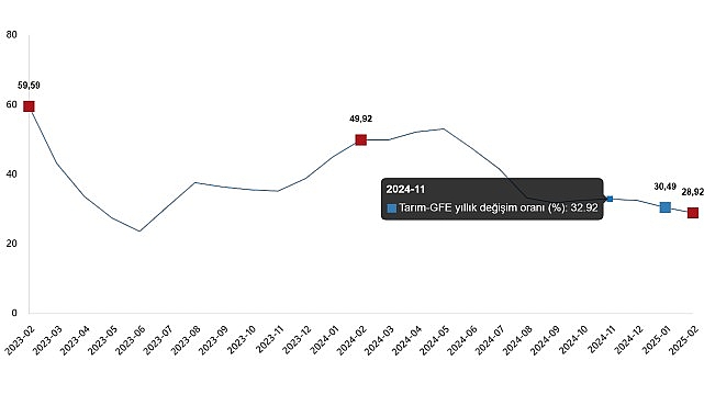Tarımsal Girdi Fiyat Endeksi, Şubat 2025- Kamu Çalışanı