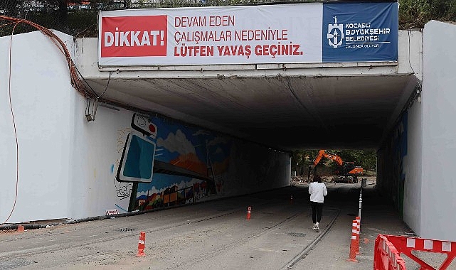 TEM Otoyolu alt geçidine estetik dokunuş- Kamu Çalışanı