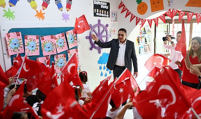 Yiğit, anaokulu öğrencilerinin 23 Nisan coşkusuna ortak oldu- Kamu Çalışanı