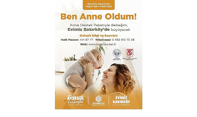 Bakırköy Belediyesinden annelere destek- Kamu Çalışanı