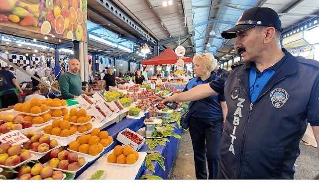 Bakırköy Zabıtası Güvenli Alışveriş İçin Pazarları Denetliyor- Kamu Çalışanı