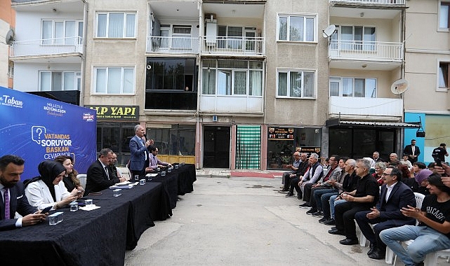 Başkan Taban Osmaniye Mahallesi sakinleriyle buluştu- Kamu Çalışanı