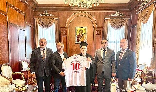 Bekir Ayaz’dan Fener Rum Patriği 1. Bartholomeos’a nezaket Ziyareti- Kamu Çalışanı