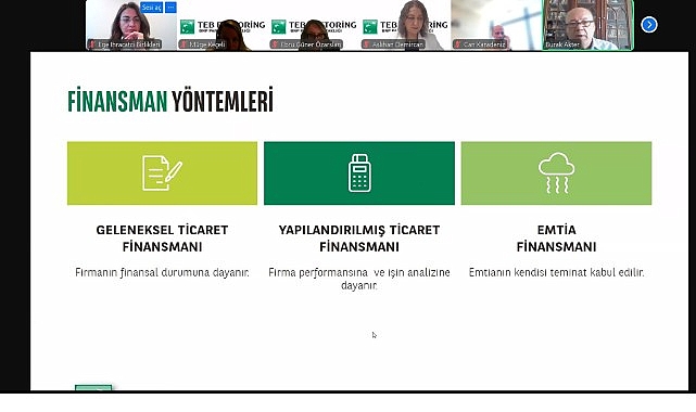 Demir ihracatçılarına ihracatın finansmanı eğitimi- Kamu Çalışanı
