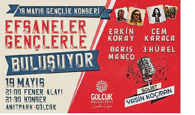 Gölcük’te 19 Mayıs Coşkusu Gençlik Konseri ile Katlanacak- Kamu Çalışanı