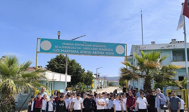 Gölmarmaralı öğrenciler arıtma tesisinde suyun değerini yerinde öğrendi- Kamu Çalışanı