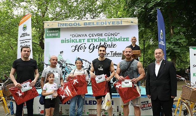 İnegöl’de Pedallar Temiz Gelecek İçin Döndü- Kamu Çalışanı