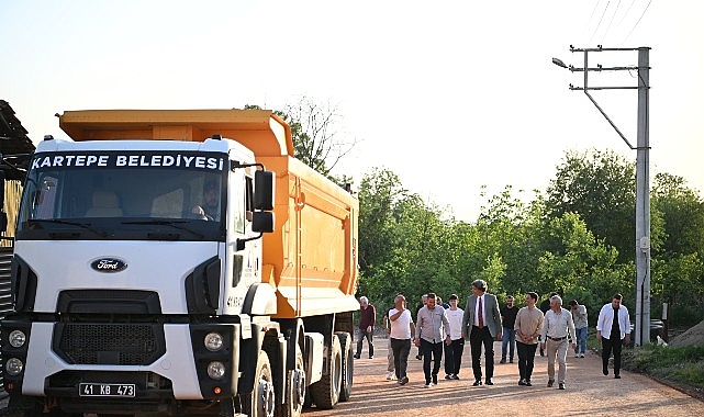 Kartepe’de Asfalt Çalışmaları Devam Ediyor- Kamu Çalışanı