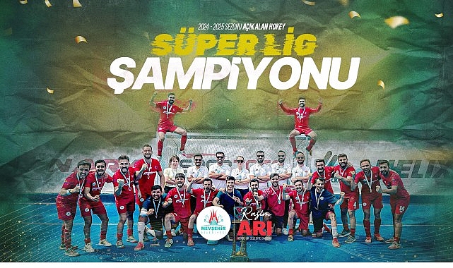 Nevşehir Belediyesi SK Erkek Hokey Takımı TÜRKİYE ŞAMPİYONU- Kamu Çalışanı