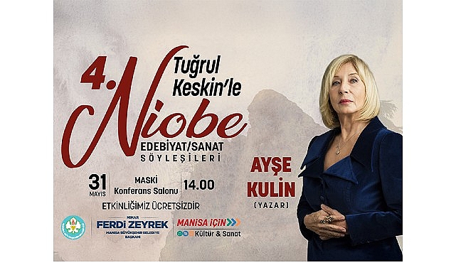 Niobe Edebiyat Söyleşileri Ayşe Kulin’i Ağırlayacak- Kamu Çalışanı