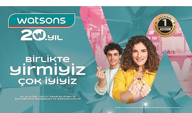 Watsons Türkiye 20. Yılını Kutluyor- Kamu Çalışanı