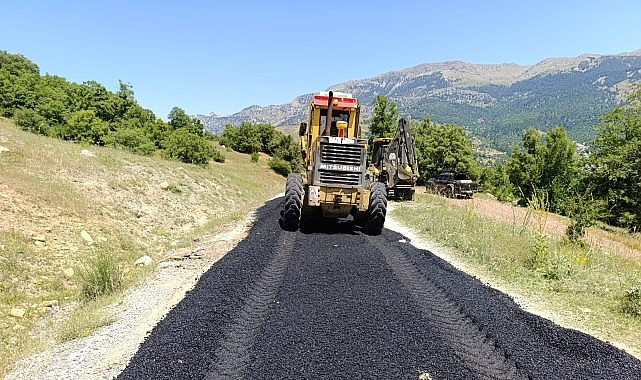 Alanya’nın yayla yollarında yaz mesaisi- Kamu Çalışanı