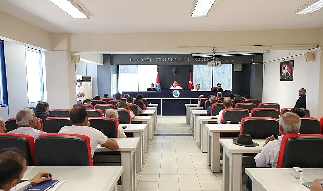 Başkan Çiçek Muhtarlarla Buluştu- Kamu Çalışanı