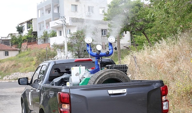 Bayraklı’da haşereyle mücadele sürüyor- Kamu Çalışanı