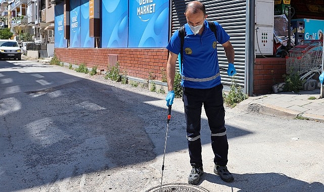 Buca’da 24 saat kesintisiz ilaçlama- Kamu Çalışanı
