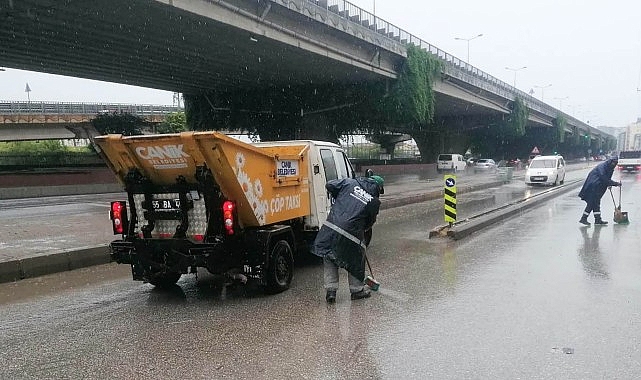 Canik’te Sağanak Yağışa Karşı Etkin Mücadele – Kamu Çalışanı
