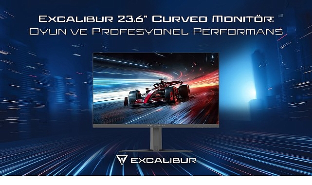 Casper Excalibur 23.6” Curved Monitör’ünü Satışa Sundu- Kamu Çalışanı