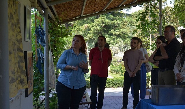 EÜ Botanik Bahçesi’nde tekstil sanatında biyo-tasarım uygulamalı olarak anlatıldı- Kamu Çalışanı