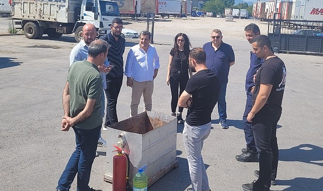 Gölcük Belediyesi Personeline Yangın Eğitimi Verildi- Kamu Çalışanı