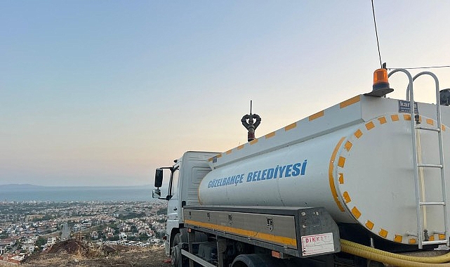 Güzelbahçe Belediyesi’nden yangın Teyakkuzu- Kamu Çalışanı