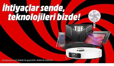 “İhtiyaçlar Sizde, Teknolojileri MediaMarkt’ta”   Kampanyası ile teknoloji alışverişinin tam zamanı!   – Kamu Çalışanı