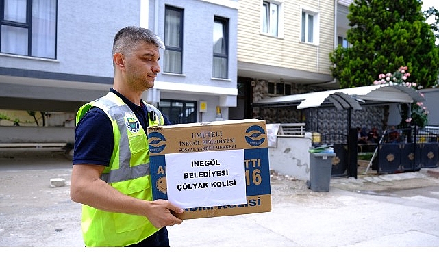 İnegöl Belediyesinden Bayram Öncesi Gönül Köprüsü- Kamu Çalışanı