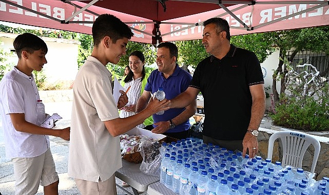 Kemer Belediyesi’nden LGS’ye giren öğrencilere su ve şeker – Kamu Çalışanı