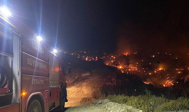 Manisa Büyükşehir’den İzmir’deki Orman Yangınlarına Söndürme Desteği- Kamu Çalışanı