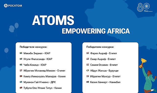 Rosatom, 8’incisi Düzenlenen “Afrika’yı Güçlendiren Atomlar” Video Yarışması Kazananlarını Açıkladı- Kamu Çalışanı