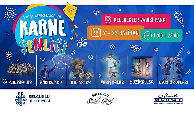 Selçuklu Belediyesi’nden Çocuklara Özel Karne Şenliği- Kamu Çalışanı