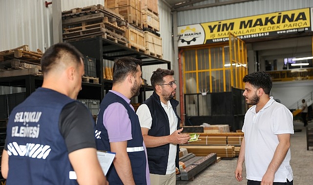 Selçuklu’da Sanayi Esnafı Atık Yönetimi Konusunda Bilgilendiriliyor- Kamu Çalışanı