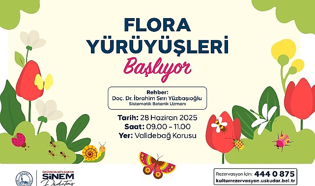 Üsküdar’da Flora Yürüyüşleri Başlıyor- Kamu Çalışanı
