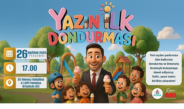“Yazın İlk Dondurması” Rasim Başkan’dan- Kamu Çalışanı