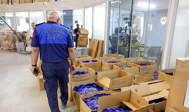 Yenişehir Belediyesi ruhsatsız gıda takviyesi üreten tesisi mühürledi- Kamu Çalışanı