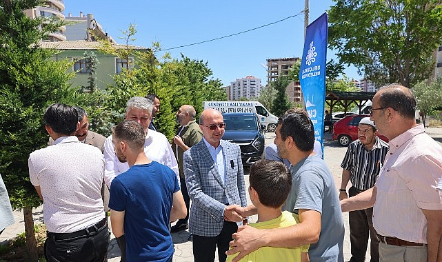 Başkan Pekyatırmacı, Kılınçarslan Mahallesi sakinleriyle buluştu.- Kamu Çalışanı
