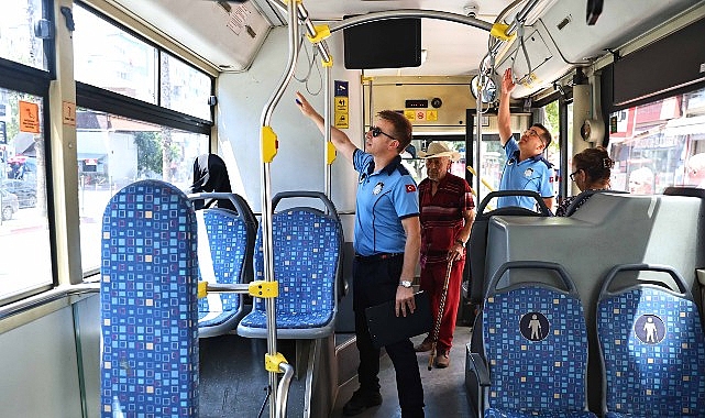 Büyükşehir ekipleri halk otobüslerinde klima denetimlerini sürdürüyor- Kamu Çalışanı