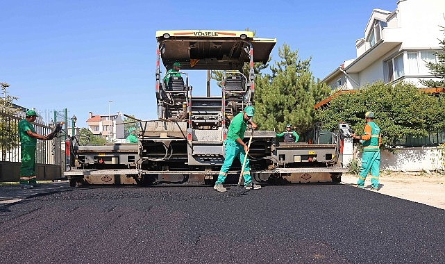 Çankaya, Asfalt Serim Çalışmalarına Hız Verdi- Kamu Çalışanı