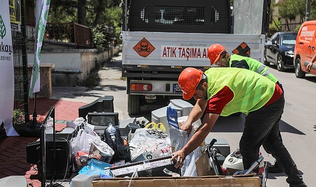 Çankaya’da Elektronik Atıklar Geri Dönüşüme Kazandırılıyor- Kamu Çalışanı