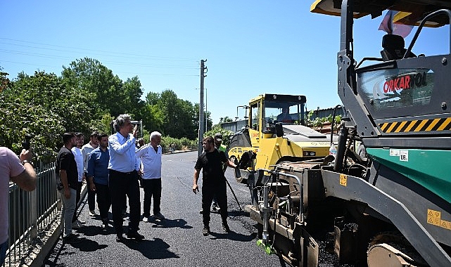 Kartepe İçmeler Caddesi’nde Asfaltlama Çalışmalarını Tamamladı- Kamu Çalışanı