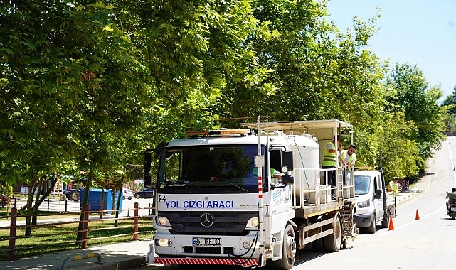 Yol çizgileri ile ulaşım güvenli hale geliyor- Kamu Çalışanı