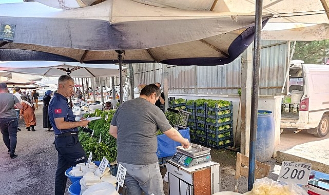 Zabıta Ekiplerinden Pazarlarda Tartı Denetimi- Kamu Çalışanı
