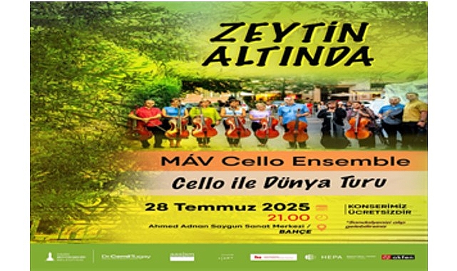 Zeytin Altında konserleri MAV Cello Ensemble ile başlıyor- Kamu Çalışanı