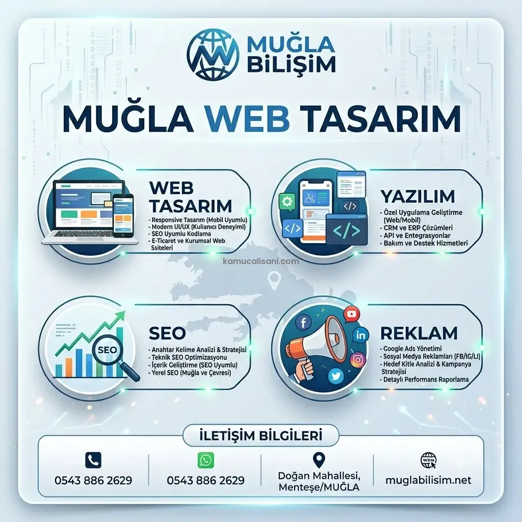Muğla Web Tasarım | Web Yazılım, SEO ve Reklam Çözümleri