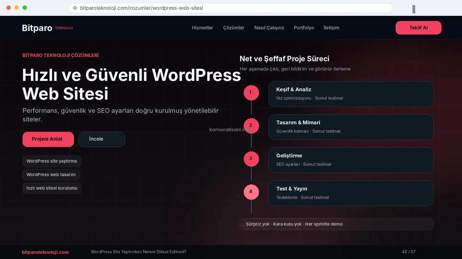 bitparoteknoloji.com: WordPress Site Yaptırırken Nelere Dikkat Edilmeli?