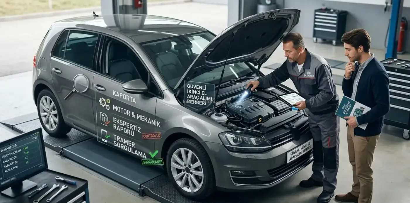 Otomobil Alırken Hayat Kurtaran Rehber: Kaporta ve Motor Nasıl Anlaşılır?